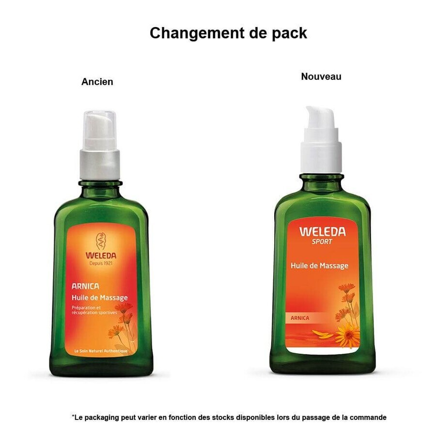Weleda Arnica Ulei de masaj (cu dozator) 100ml