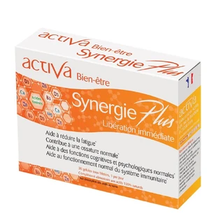 Activa Wellness Synergie Plus Libération immédiate 30 capsules