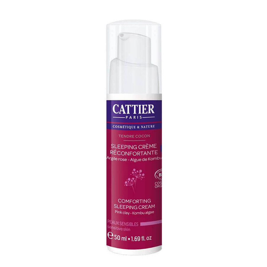 Cattier Gentle Sleep Cream Cocon Organic Sensitive Skin 50ml