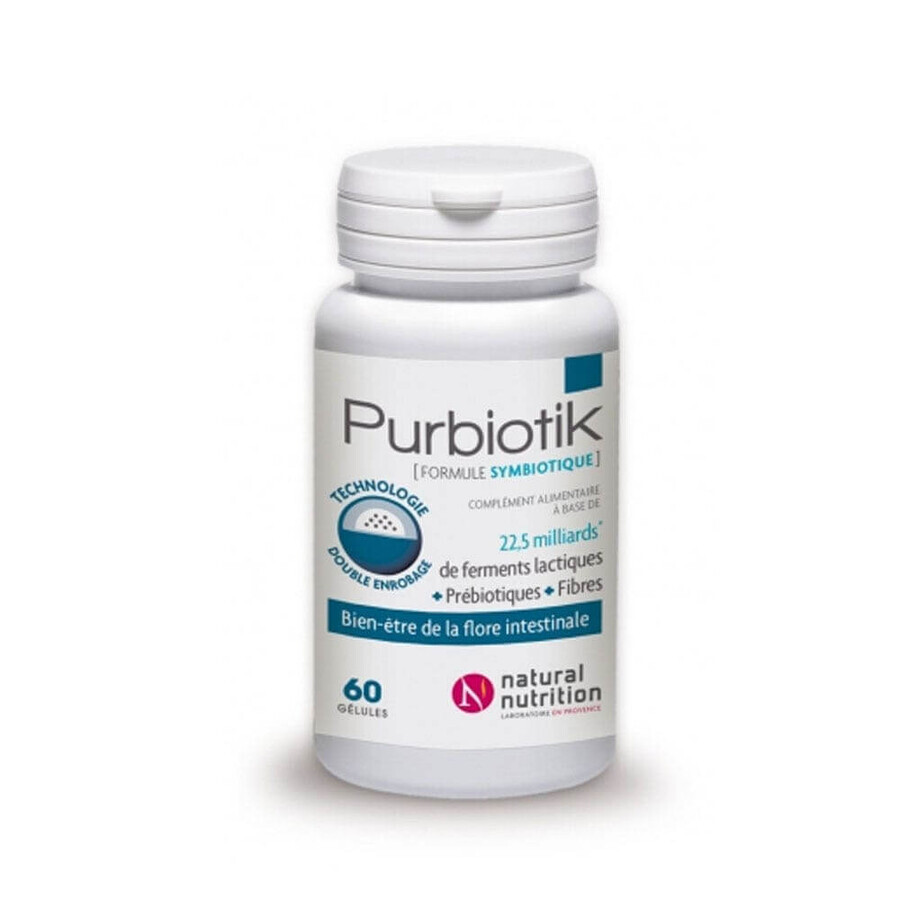 Natural Nutrition Purbiotik symbiotic formula 60 tablets