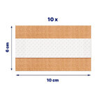 Elastoplast Universal flexible bandages 1mx6cm x10