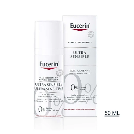 Eucerin Ultrasensible Soin Apaisant Peaux Normales A Mixtes 50ml