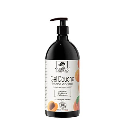 Naturado Gel de Ducha Bio Peche Abricot 1l