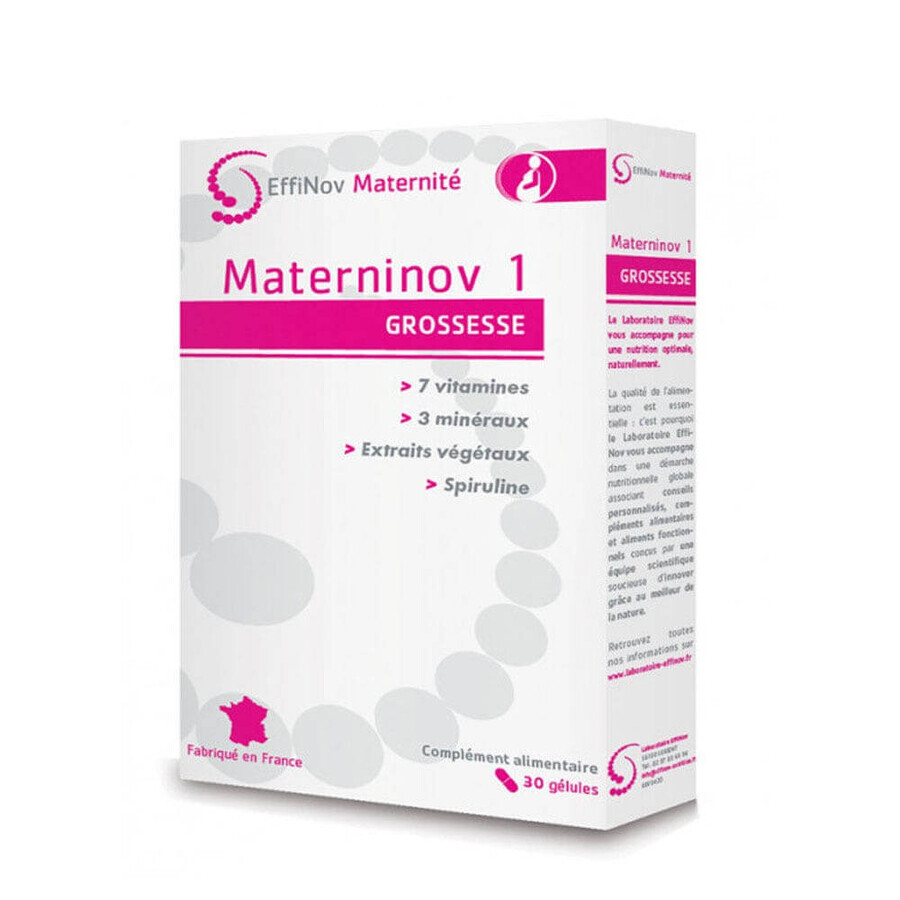 Effinov Voeding Materninov 1 Zwangerschap 30 capsules