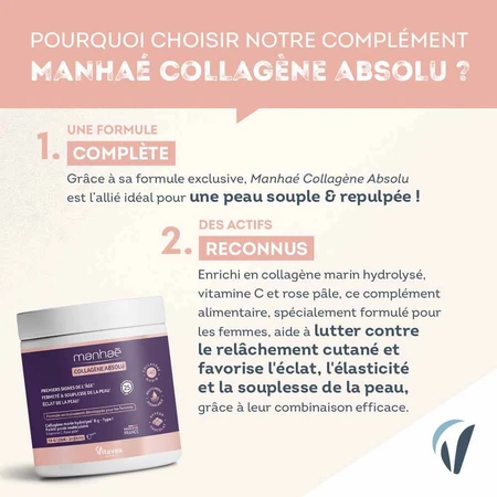 Manhaé Absolute Collageen Chocolade Smaak 200g
