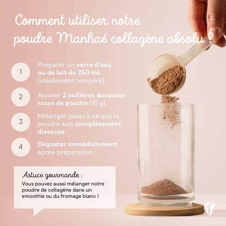 Manhaé Absolute Collageen Chocolade Smaak 200g