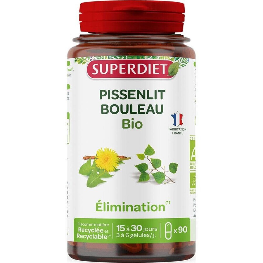 Superdiet Bio-Birke 90 Kapseln