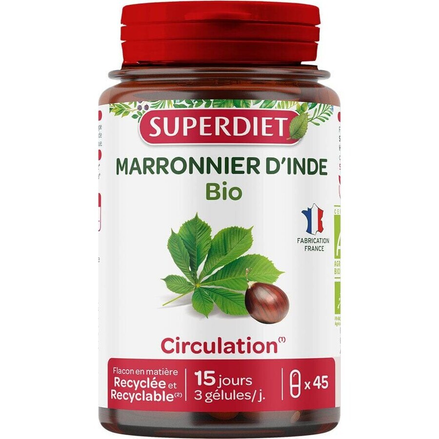 Superdiet Castaño de Indias Ecológico 45 cápsulas