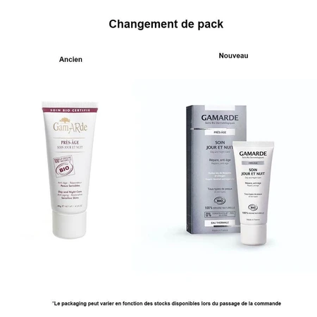 Gamarde Pres-Age Tratamiento Reparador Antiedad Día y Noche 40g
