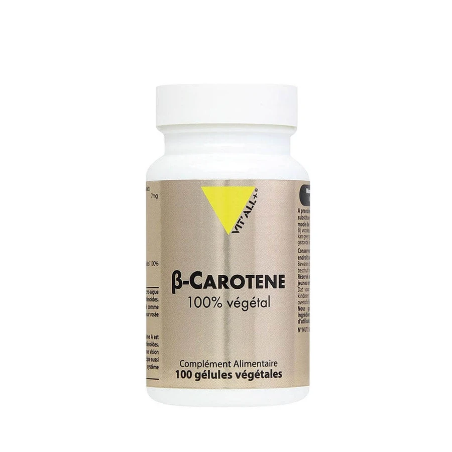 Vit'All+ Betacaroteno 100 cápsulas