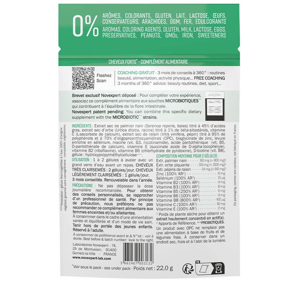 Novexpert Capelli forti 3x42 capsule