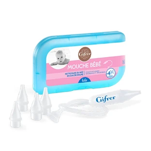 Gifrer Mouche bebe par aspiration + 4 embouts offerts