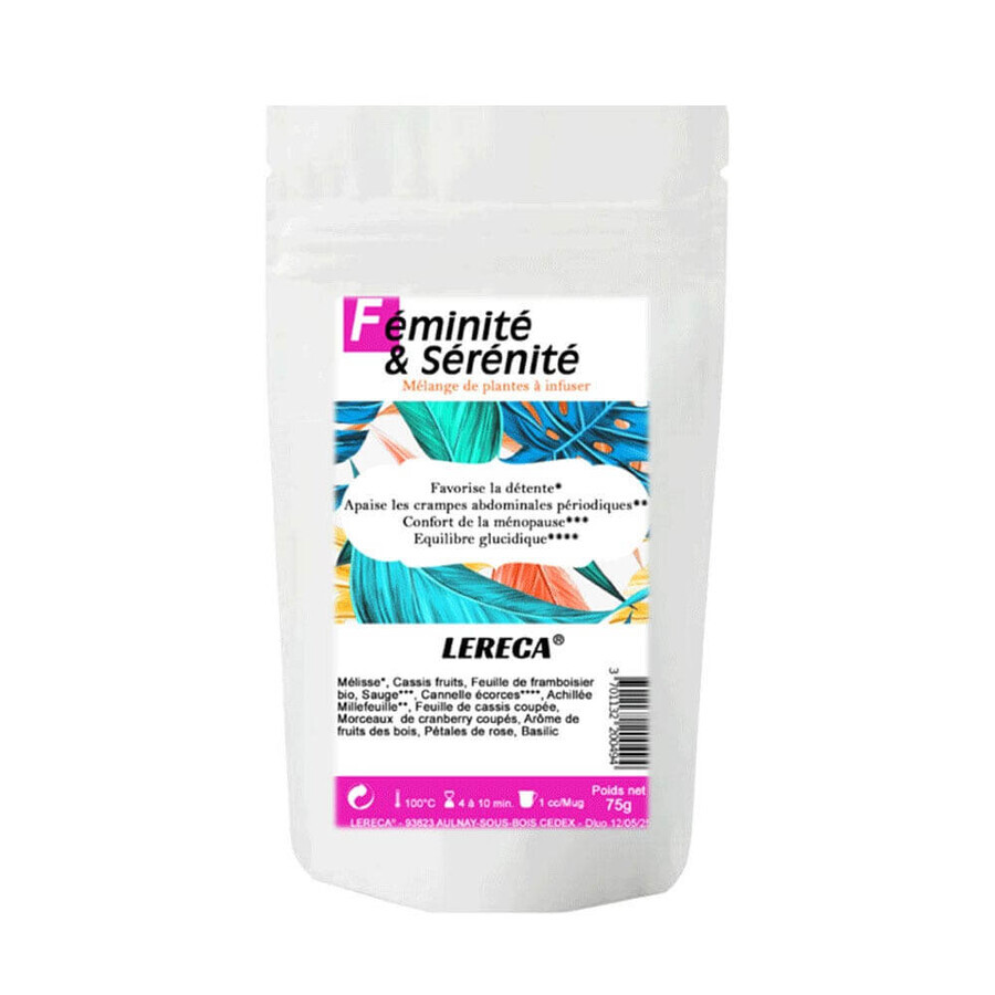 Buy Lereca D. Plantes infusions Femininity and serenity 75g Lereca D. Plantes infusions Femininity and serenity 75g