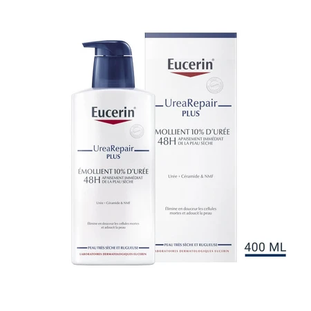 Eucerin UreaRepair Plus Emollient 10% Urea Trockene Haut 400 ml