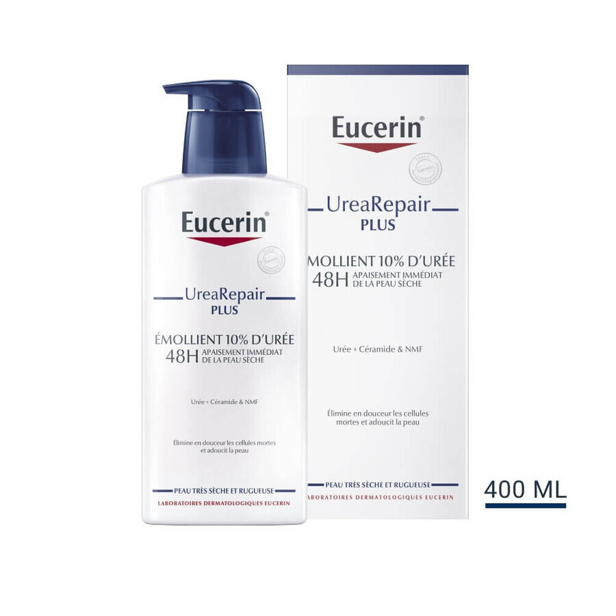 Eucerin UreaRepair Plus Emollient 10% D'uree Peaux Seches 400ml