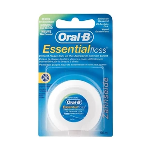 Oral-B Essential Floss gewachste Menthol-Zahnseide 50m