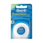 Oral-B Essential Floss Waxed Menthol Ață dentară 50m Oral-B Essential Floss Waxed Menthol Ață dentară 50m