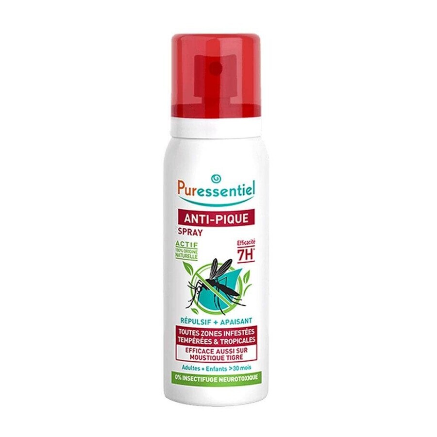 Puressentiel SOS Insects Mosquito Repellent and Soothing Spray 75 ml