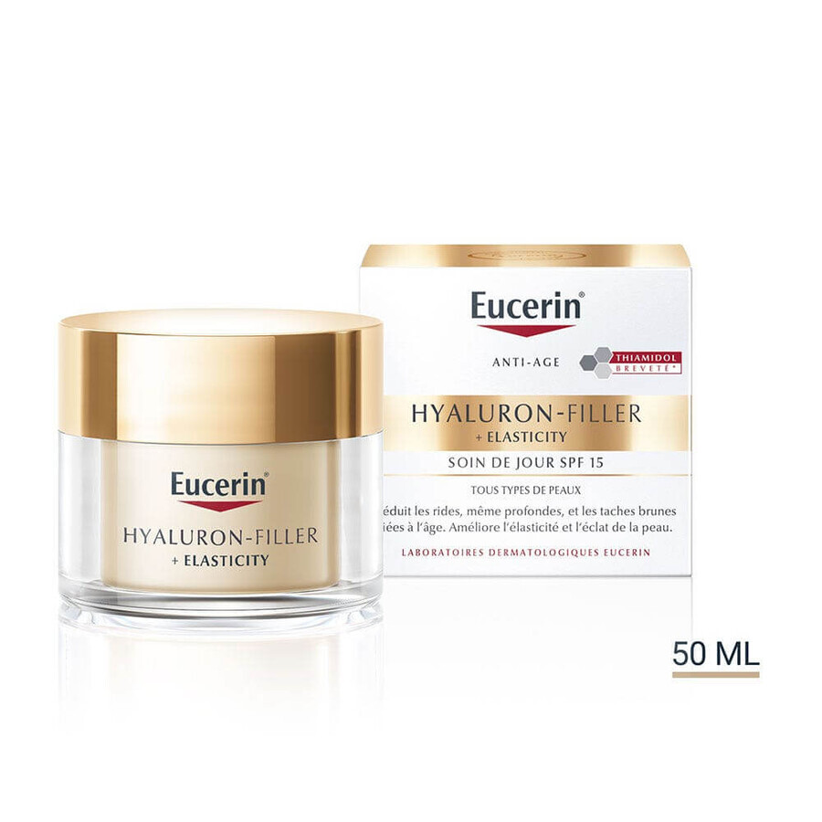 Shop Eucerin Hyaluron-Filler + Elastizität Tagescreme Spf15 50ml Eucerin Hyaluron-Filler + Elastizität Tagescreme Spf15 50ml