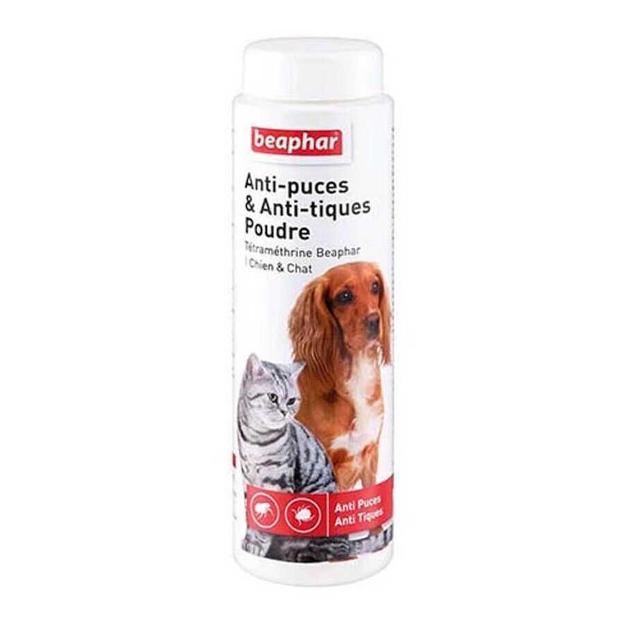 Comprar Beaphar Tetrametrina polvo antipulgas y antigarrapatas para perros y gatos 150g Beaphar Tetrametrina polvo antipulgas y antigarrapatas para perros y gatos 150g