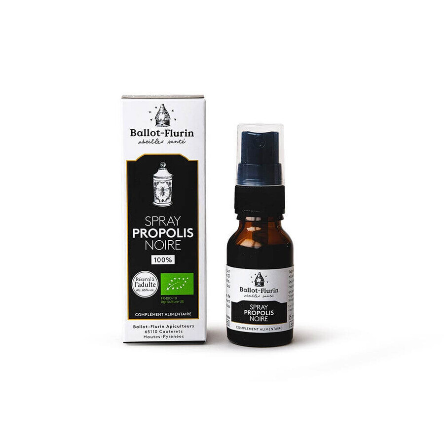 Ballot-Flurin Bio Zwarte Propolis Spray 15ml