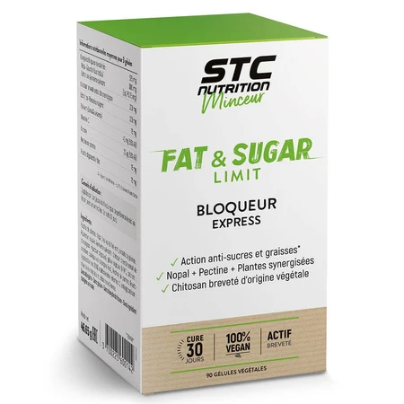 Stc Nutrition Fat sugar Limit 90 Capsules