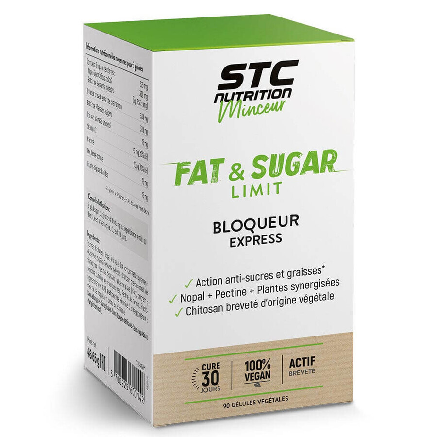 Stc Nutrition Fat sugar Limit 90 Capsules