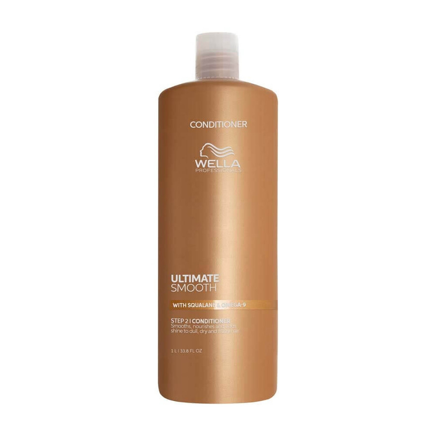 Wella Professionals Acondicionador Nutritivo Ultimate Smooth Cabello seco, apagado o encrespado 1l