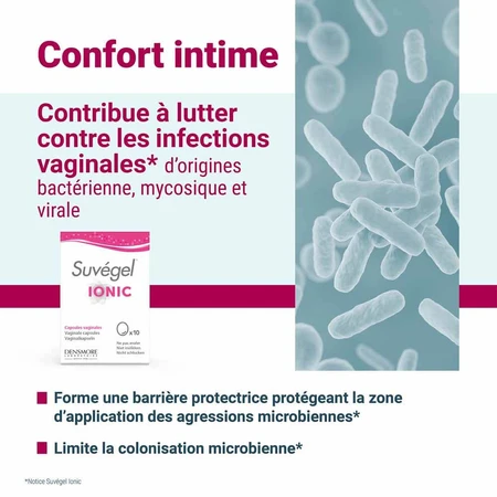 Densmore Suvegel Ionic 10 vaginal capsules