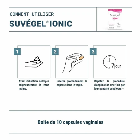 Densmore Suvegel Ionic 10 vaginal capsules
