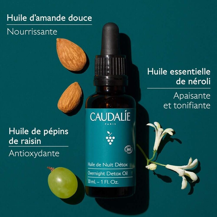 Caudalie Vinergetic C+ Detox Aceite de Noche Bio 30ml
