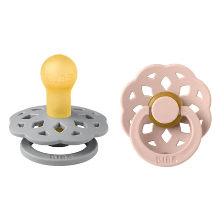 Slabbetjes Bohème Anatomische fopspeen Natuurrubber vanaf de geboorte x2