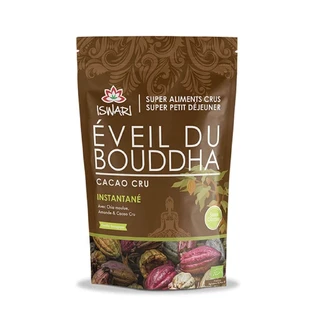 Iswari Eveil du Bouddha Cacao Instantáneo Ecológico Cru Super Breakfast 360g