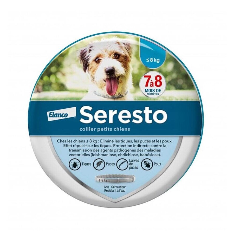 Seresto Antiparasitäres Halsband für kleine Hunde