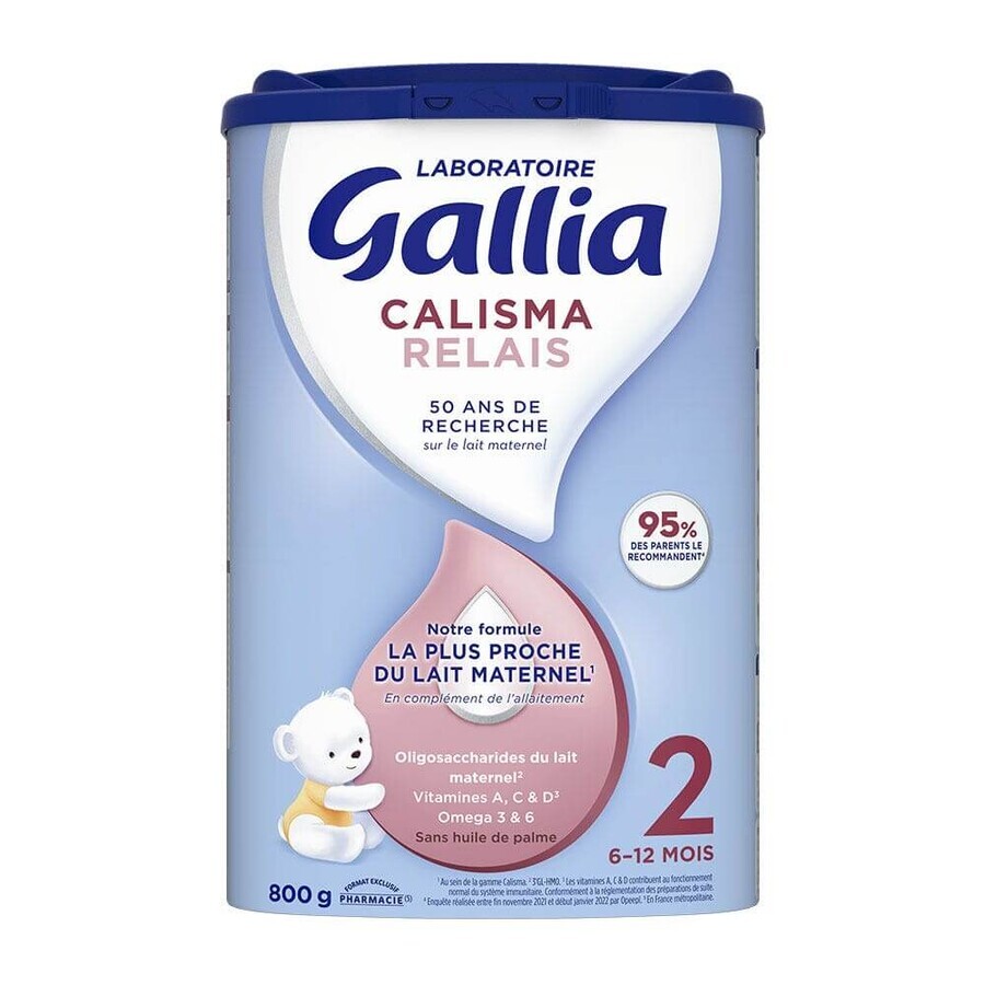 Gallia Calisma Milk Powder 2 - 6-12 months 800g