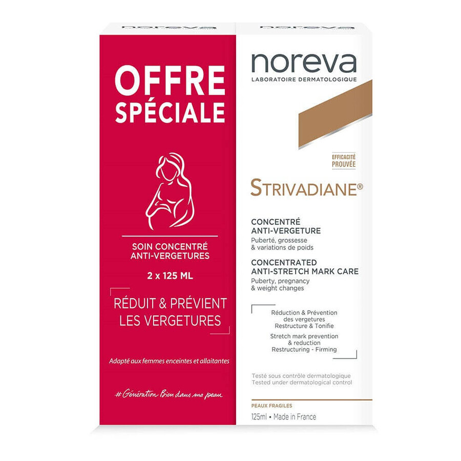 Noreva Strivadiane Konzentrierte Dehnungsstreifen Creme 250ml