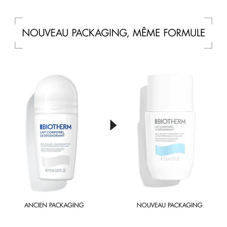 Biotherm Körpermilch Deodorant Roll-on Revitalisierend 75ml