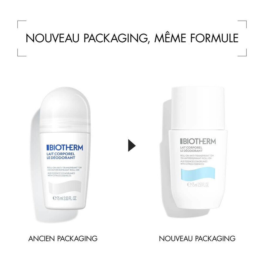 Biotherm Körpermilch Deodorant Roll-on Revitalisierend 75ml Biotherm Körpermilch Deodorant Roll-on Revitalisierend 75ml
