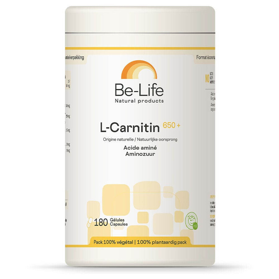 Be-Life L-carnitine 650+ 180 gélules