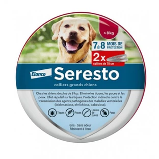 Seresto Antiparasitic Collar for Large Dogs x 2