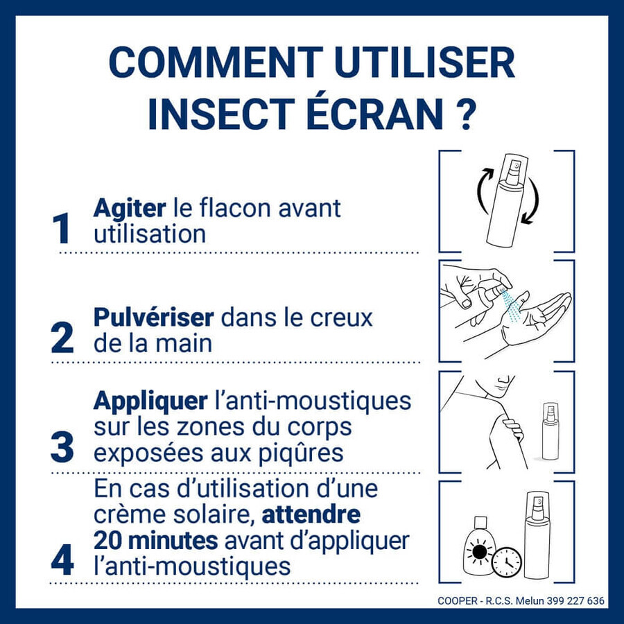 Insect Ecran Skin Mosquito Repellent for Family 2x100ml