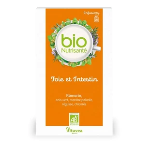 Vitavea Santé Infusión Orgánica Hígado e Intestino 20 sobres 20 sobres