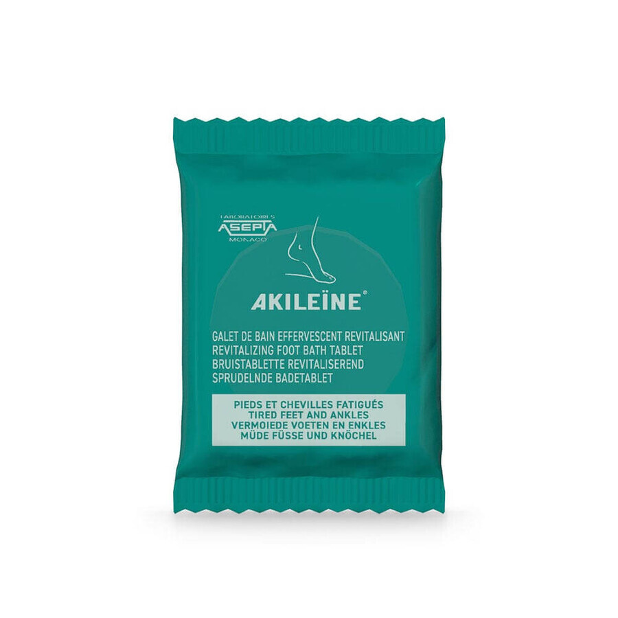 Asepta Akileine Galets de bain déo effervescents 6x12g Asepta Akileine Galets de bain déo effervescents 6x12g