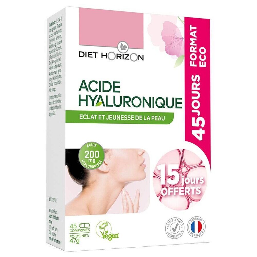 Diet Horizon Acide Hyaluronique Format éco x45 comprimés
