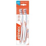 Elmex Anti-Karies Pflege X mittel Zahnbürste x2