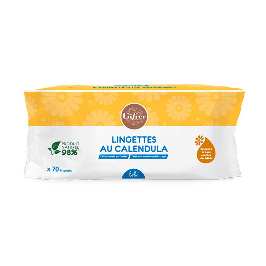 Gifrer Calendula Wipes x70