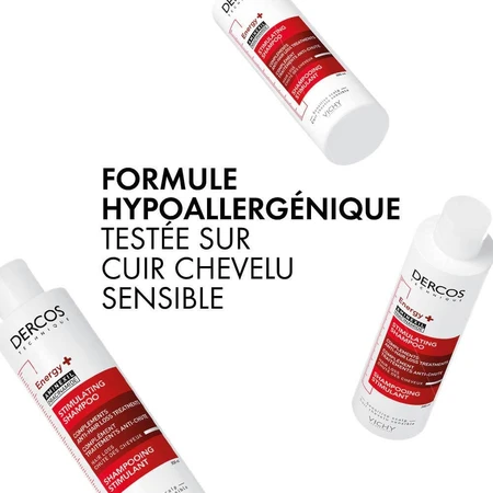 Vichy Dercos Energising Shampoo mit Aminexil Anti-Haarausfall-Ergänzung 200ml