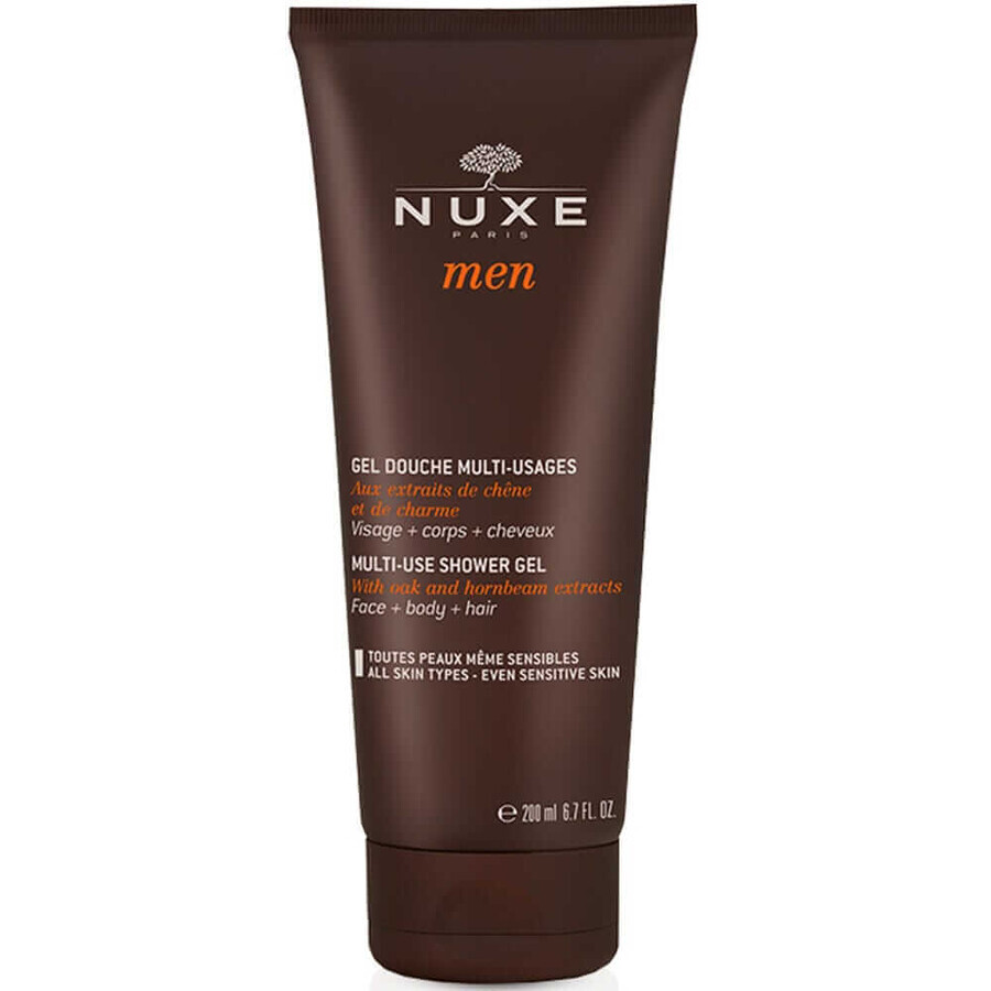 Cumpără Nuxe Men Gel de duș multifuncțional pentru față, corp și păr 200ml Nuxe Men Gel de duș multifuncțional pentru față, corp și păr 200ml