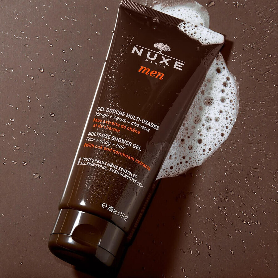 Nuxe Men Gel de duș multifuncțional pentru față, corp și păr 200ml