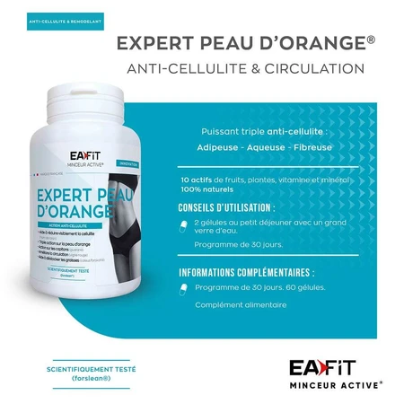 Eafit Expert Peau D'orange 60 Gelules